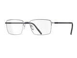 Rama optica Silhouette Dynamic Dawn 5583/75-6560-55/18, 2025, din SPX Hightech Titanium, p/u barbati, Hall Rim