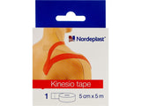 Banda kinesiologica Nordeplast 5cm x 5m rosu