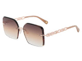 Ochelari de soare Carolina Lemke Bijou CL3674-02-56, 2025, din Metal, p/u femei
