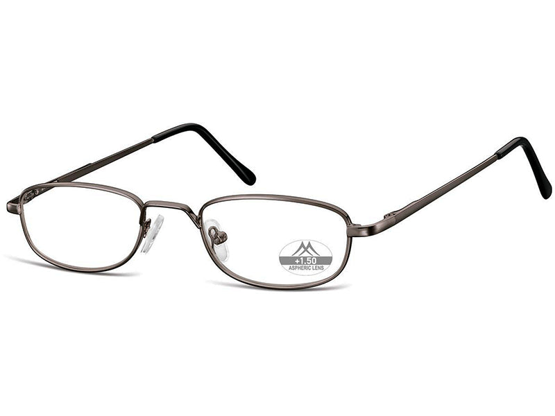 Ochelari de citit Montana HMR63A +1.00, Gunmetal + husa