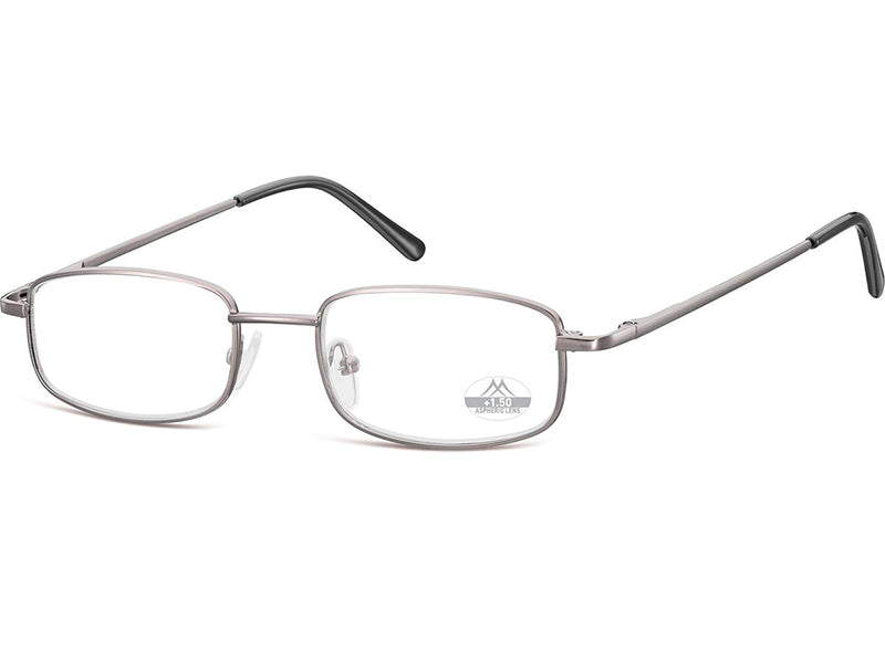 Ochelari de citit Montana HMR58 +2.50, Gunmetal + husa