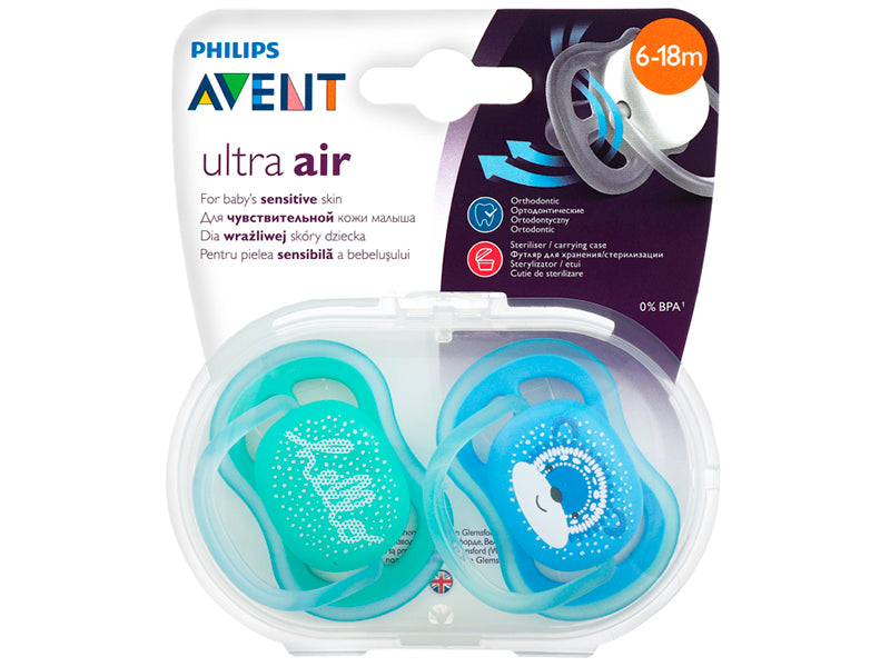 Philips Avent Ultra Air Suzeta silicon Ultra Air Boy 6-18m 342/22