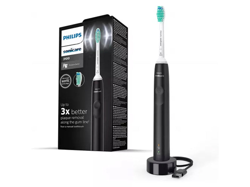 Philips Sonicare Seria 3100 Periuta de dinti sonica electrica Black HX3671/14