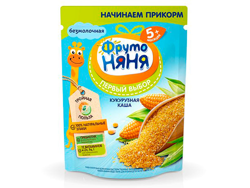 Fruto Niania Terci f/a lapte Porumb 180gr