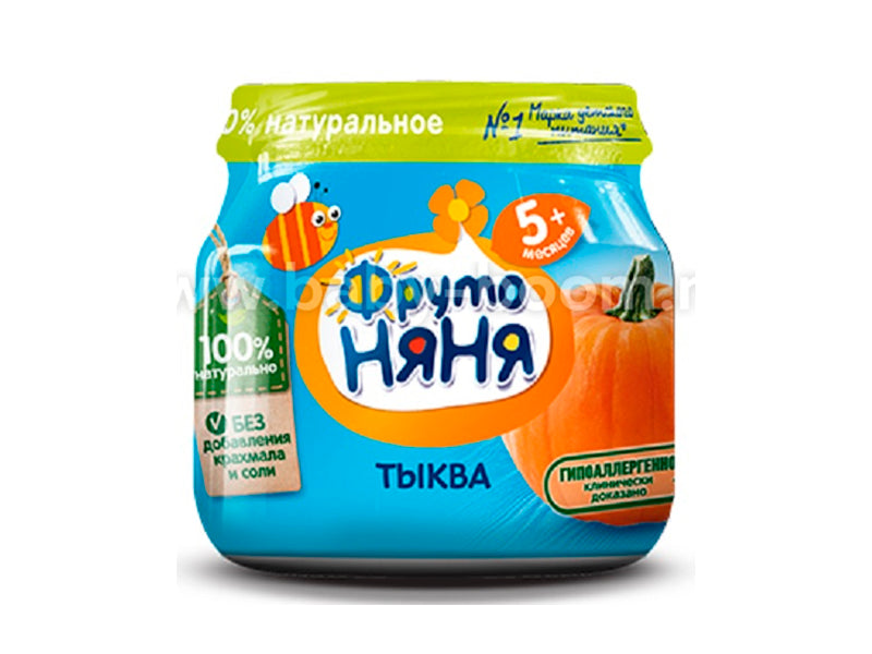 Fruto Niania Pireu Dovleac 80g
