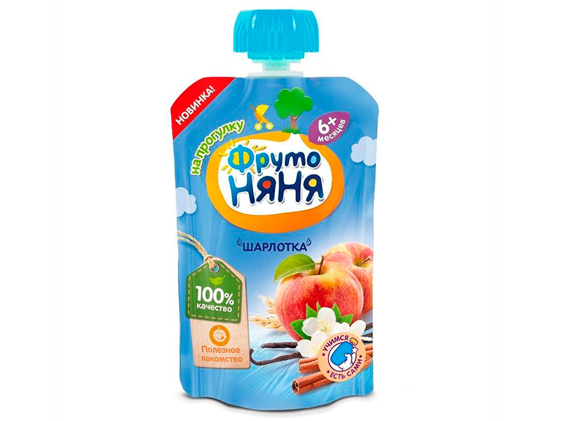 Fruto Niania Pireu Mere cheic biscuiti 90gr