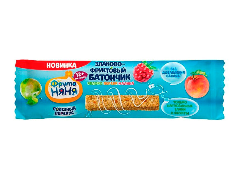 Fruto Niania Batonas Mar Pere Zmeura 25gr