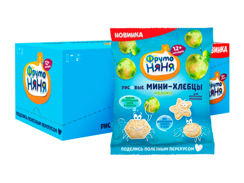 Fruto Niania Mini gustare Orez Mar 30gr