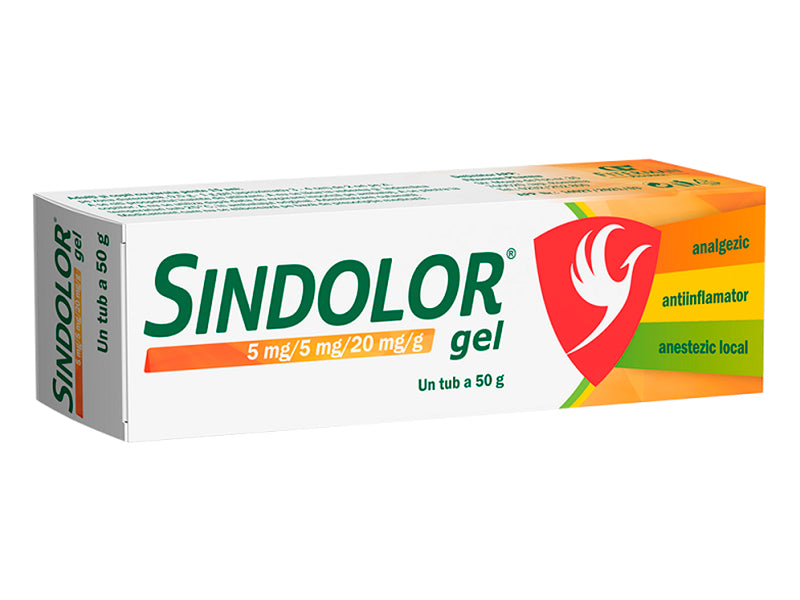 Sindolor 5mg+5mg+20mg/g gel 50g