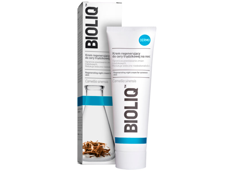 Bioliq Dermo Crema regeneranta ten acneic de noapte 50ml