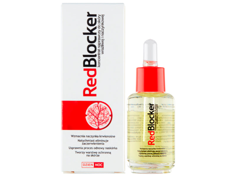 Redblocker Ser concentrat tratament pu piele cuperozica 30ml