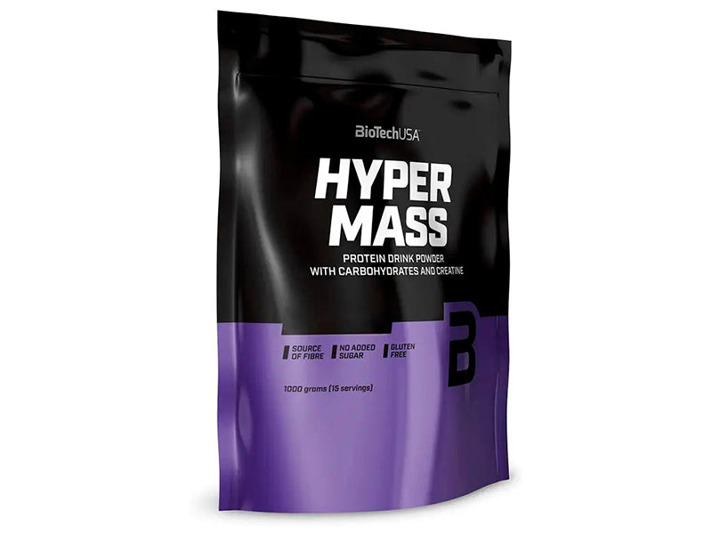 Biotech Hyper Mass pu masa musculara 1000g capsuna