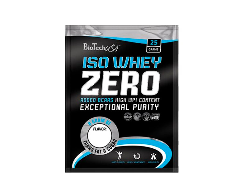Biotech Pudra proteica Iso Whey Zero fara lactoza 25g banana