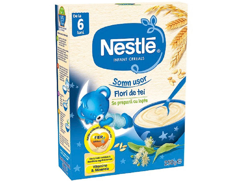 Nestle Terci somn usor-flori de tei f/lapte 250g