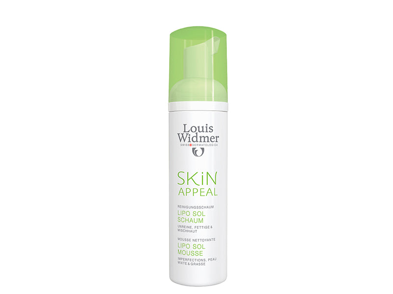 Louis Widmer Skin Appeal Spuma de curatare pu ten mixt si gras 150ml