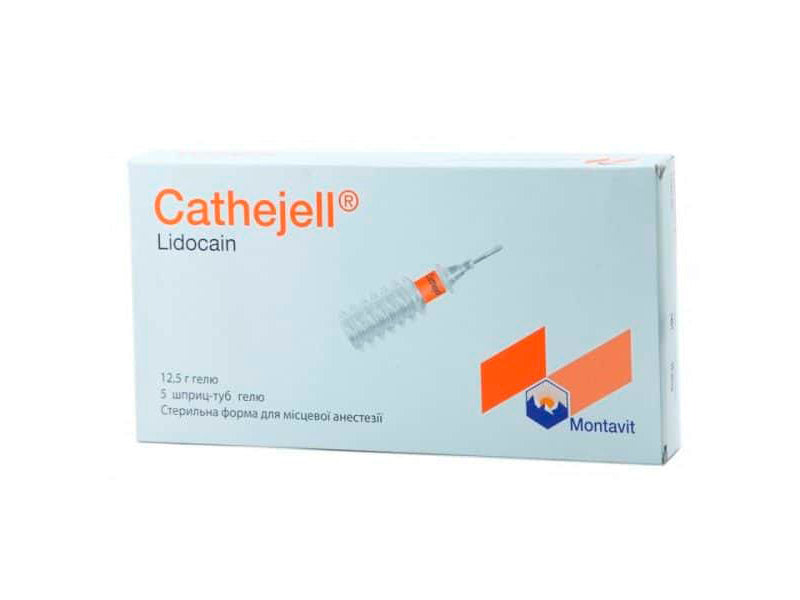 Cathejell cu lidocaina gel uretral 12.5g