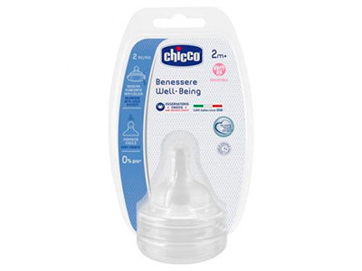 Chicco Tetina anticolica silicon flux ajustabil 2M+ 81627000