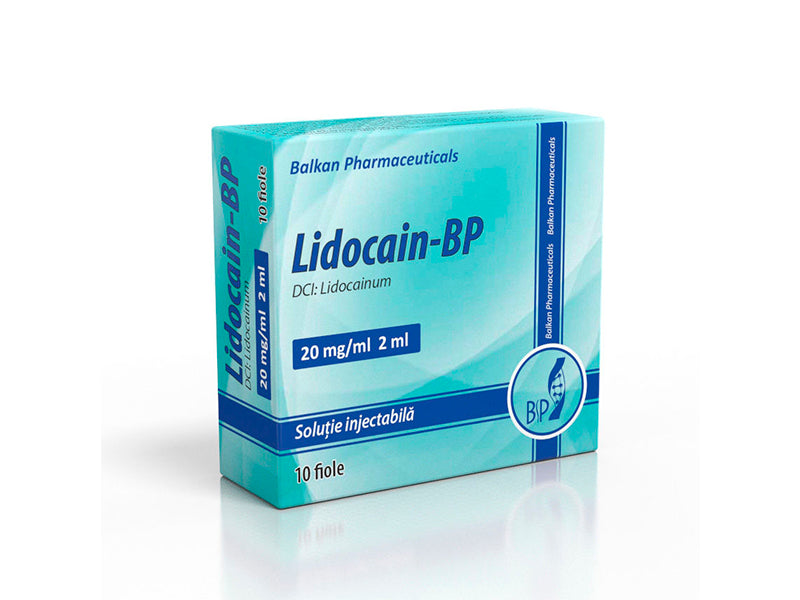 Lidocaina-Darnita 20mg/ml sol.inj. 2ml