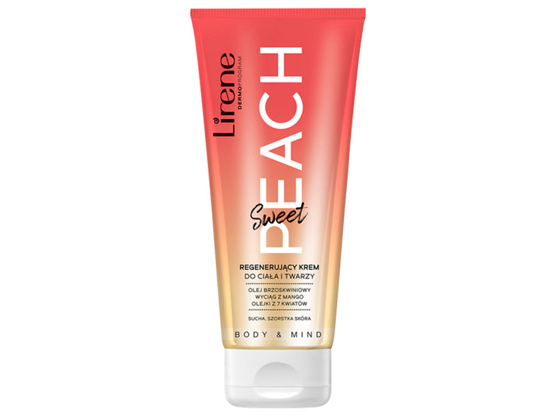 Lirene Just Peach Crema pu fata si corp 200ml E08301