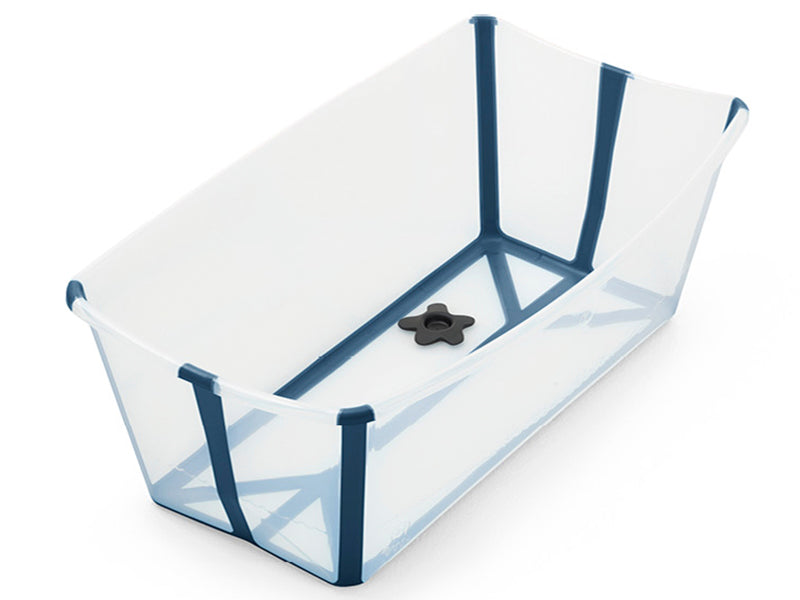 Stokke Flexi Bath Cadita pliabila Transparent Blue