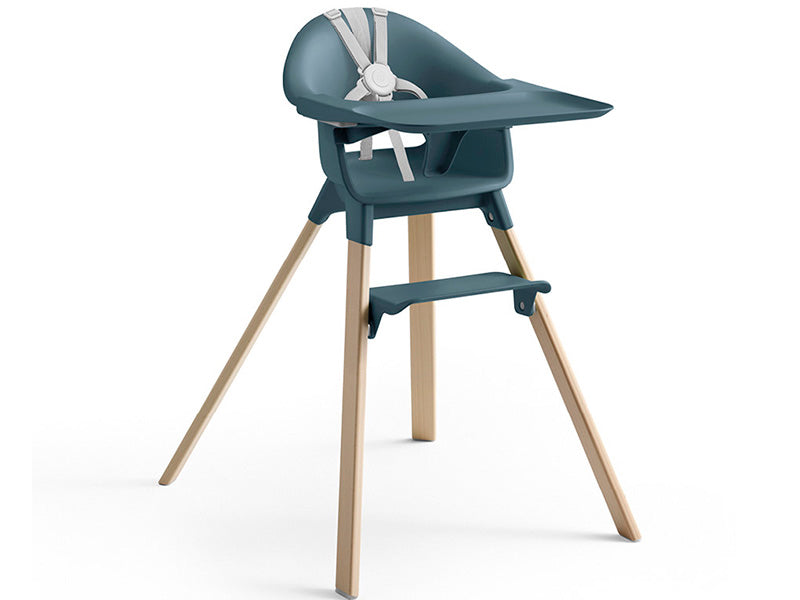 Stokke Click Scaun inalt de masa Fjord Blue 552005