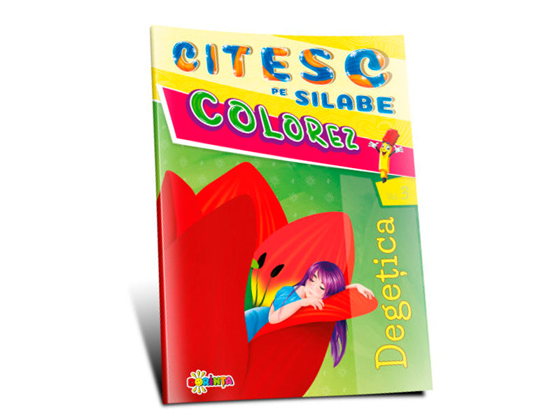 Carte Citesc pe silabe Colorez Degetica vol.3