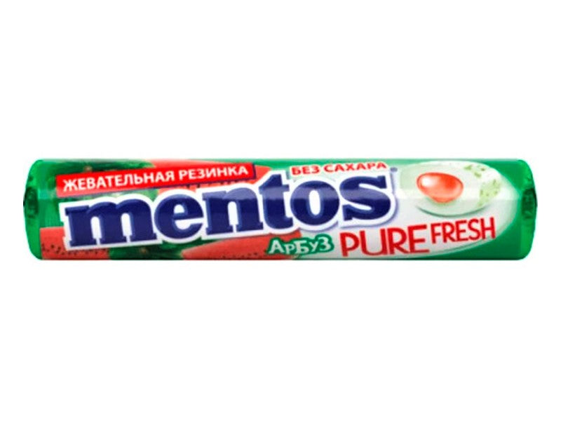 Mentos Guma Pepene verde 15.5g