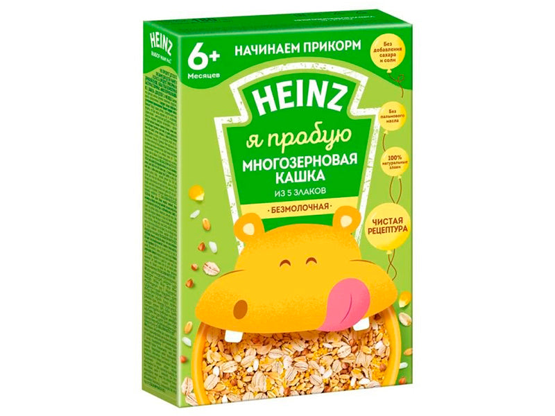 Heinz multicereale YA PROBUYU 5 cereale 180g (6 luni)