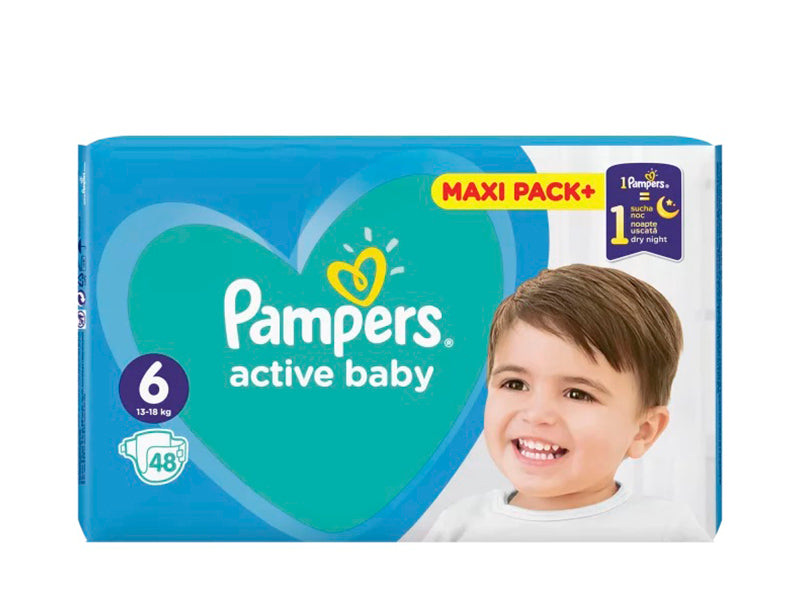 Pampers 6 Jumbo minus extra large N48