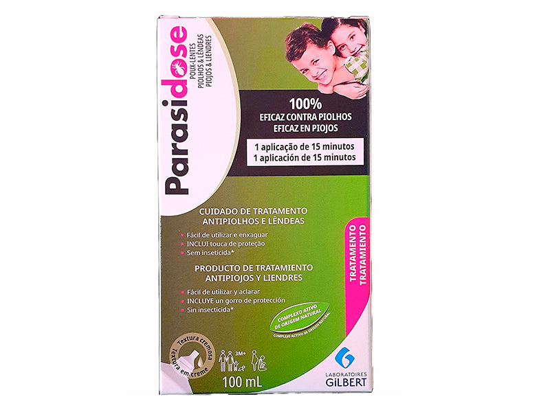 Parasidose express sampon 0.2% 100ml+casca