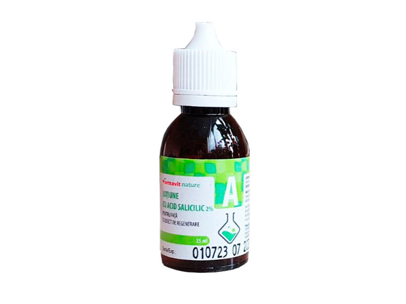 Lotiune cu acid salicilic 2% pentru fata 25ml