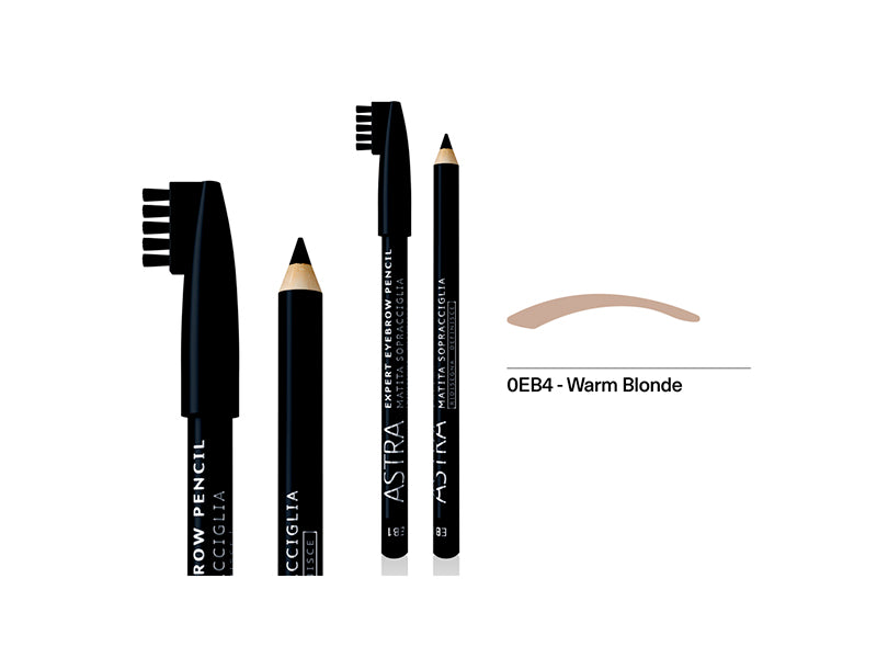 Astra Creion p/u sprancene cu pensula Expert EB4-Warm Blond 1.1g