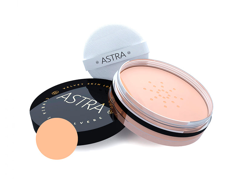 Astra Pudra p/u fata Velvet Skin 02-Porcelain 7g