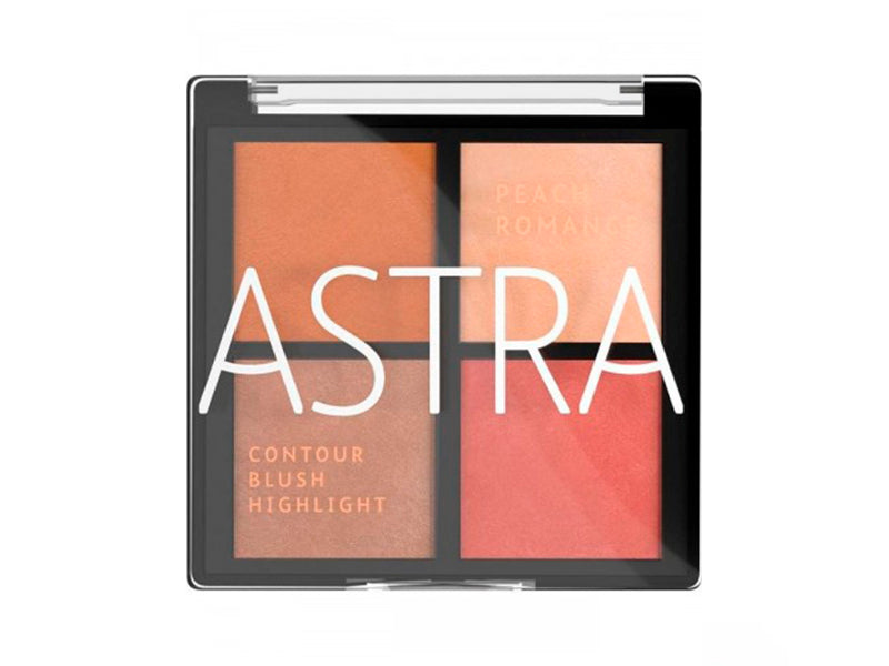 Astra Paleta Romance de fard de obraz 01-Peach Romance 8g