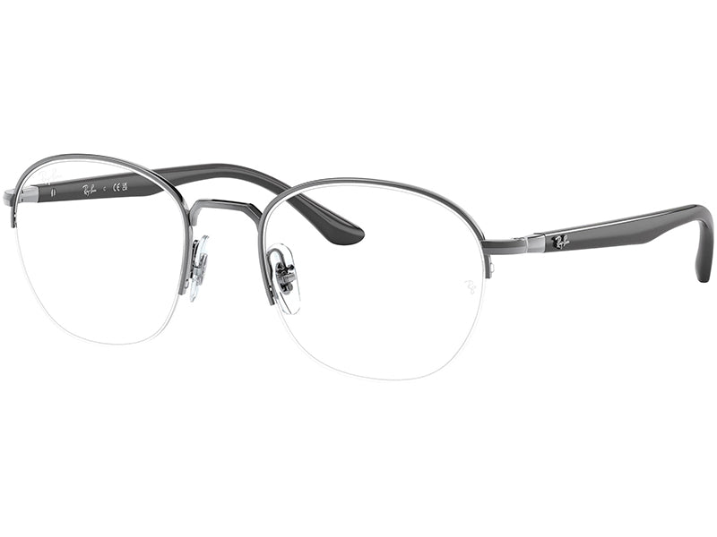 Rama optica Ray Ban RX6487-2502-52, din Metal, unisex