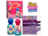 Malizia Set Bon Bons (Apa de toaleta Milk Cake 50ml + Sweet Candy 50ml + 4 bratari-elastice)