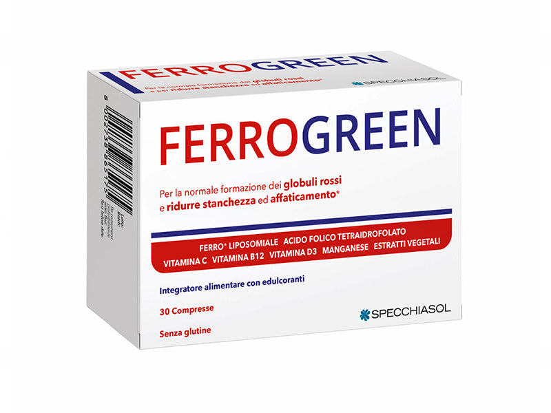Ferrogreen Plus comp. cu indulcitori