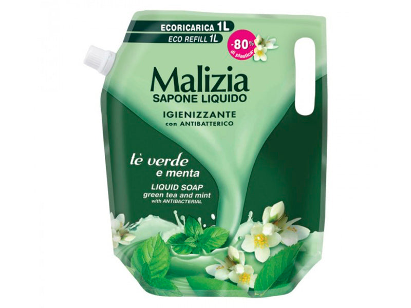Malizia Sapun lichid Antibacterian Ceai Verde 1L
