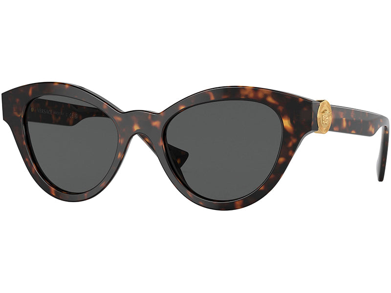 Ochelari de soare Versace VE4435-108/87-52, din Acetat, p/u femei