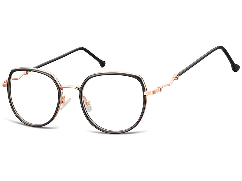 Rama optica Montana MTR-92B, din Metal, Shiny pink gold/black