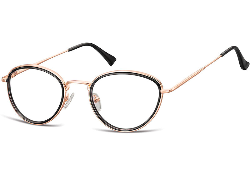 Rama optica Montana MTR-93B, din Metal, Shiny pink gold/black