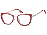 Rama optica Montana MTR-99-54, gold/red, din Metal, p/u femei