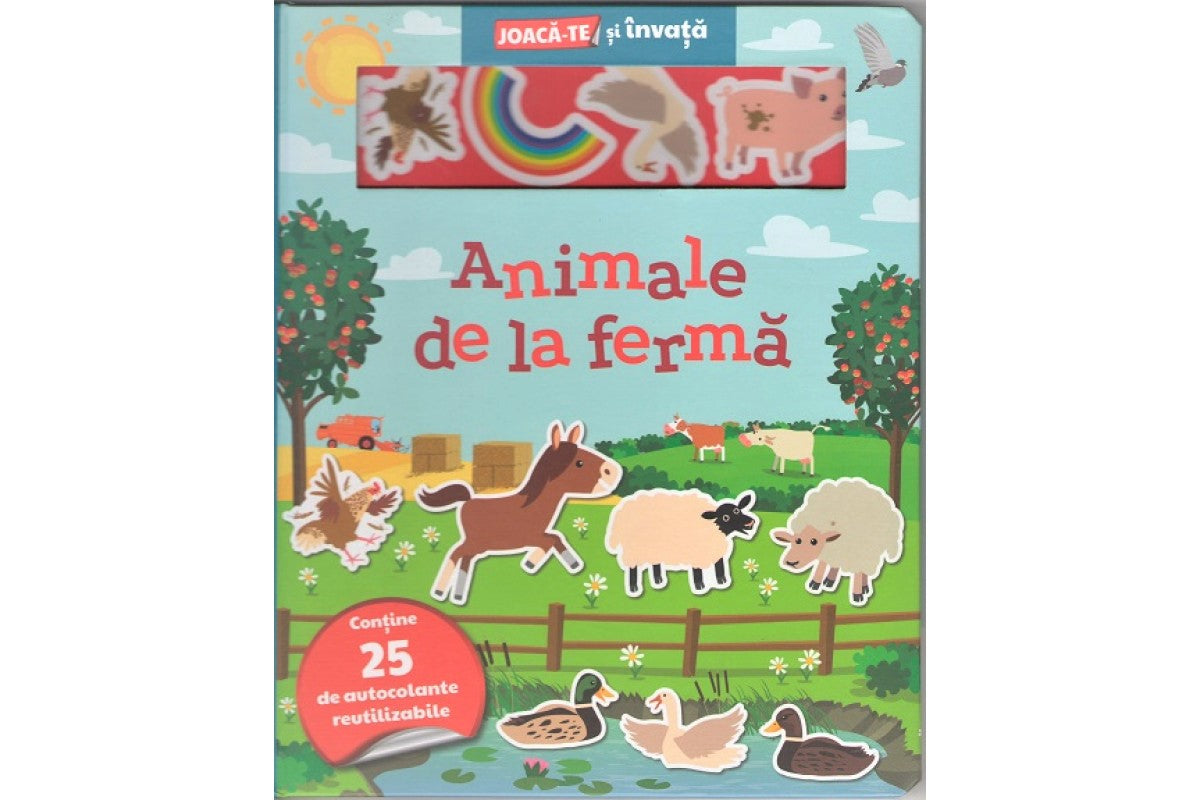 Carte Animale de la ferma. Joaca-te si invata