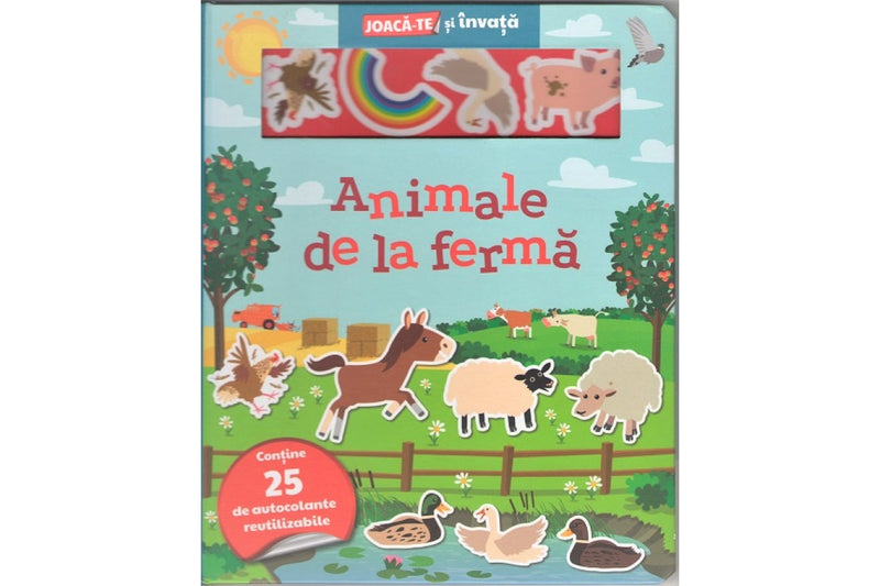 Carte Animale de la ferma. Joaca-te si invata