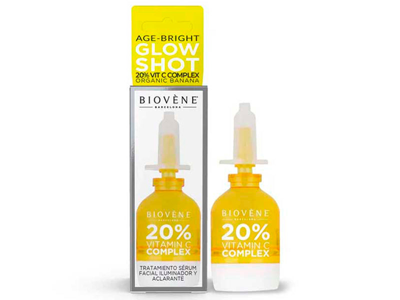 Biovene Ser iluminator pu fata cu Vitamina C + Banana 10ml