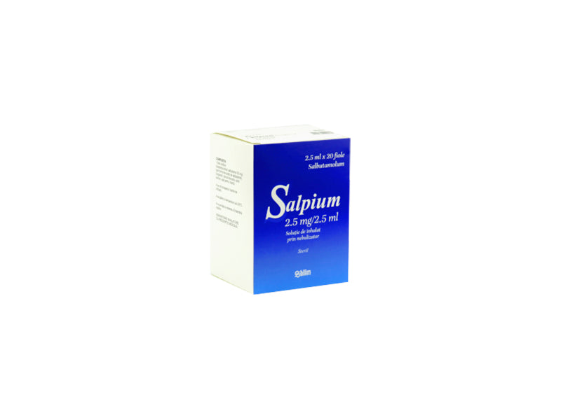 Salpium sol. de inhalat prin nebulizator 2,5 mg/2,5 ml 2,5ml l