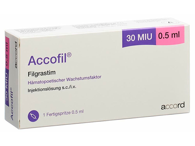 Accofil 30MU sol. inj. ser. preum. 0.5ml