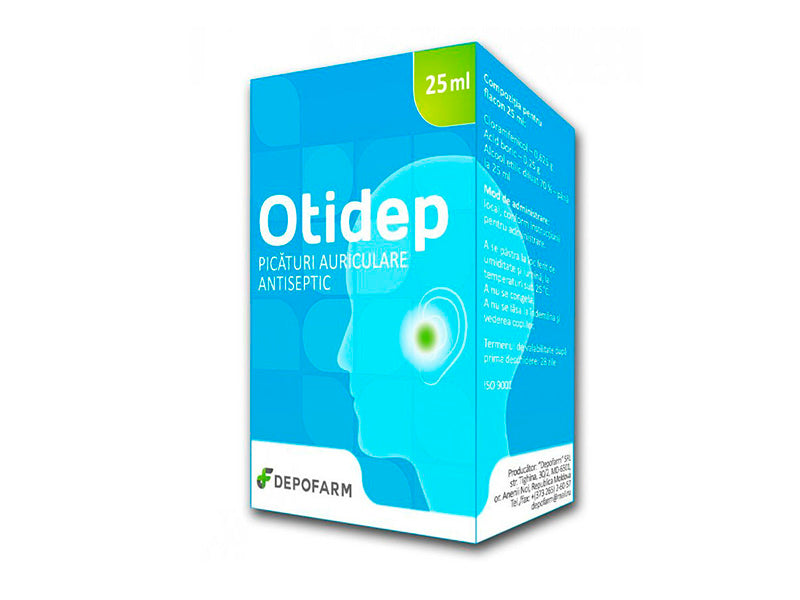 Otidep Activ pic.auric.,sol.25ml