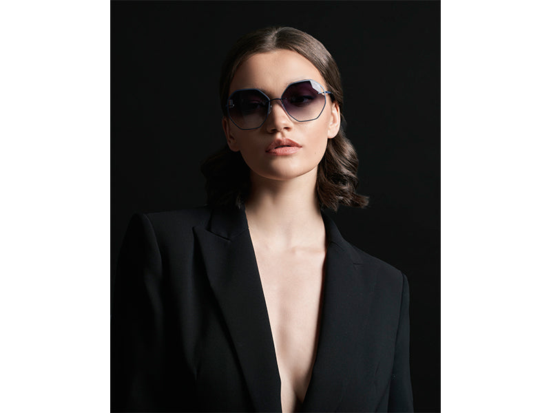 Солнцезащитные очки Silhouette Sant Marti 8187/75-4540-00, SPX High-Tech Titanium, женские