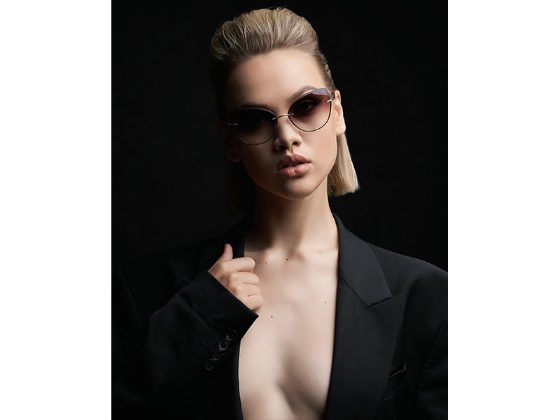 Солнцезащитные очки Silhouette Ribera 8188/75-6030-00, SPX High-Tech Titanium, женские